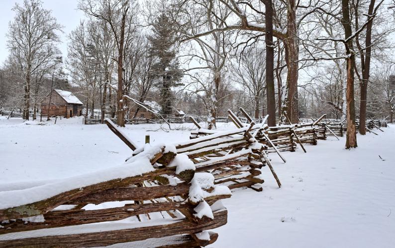 Landis Valley snow 8