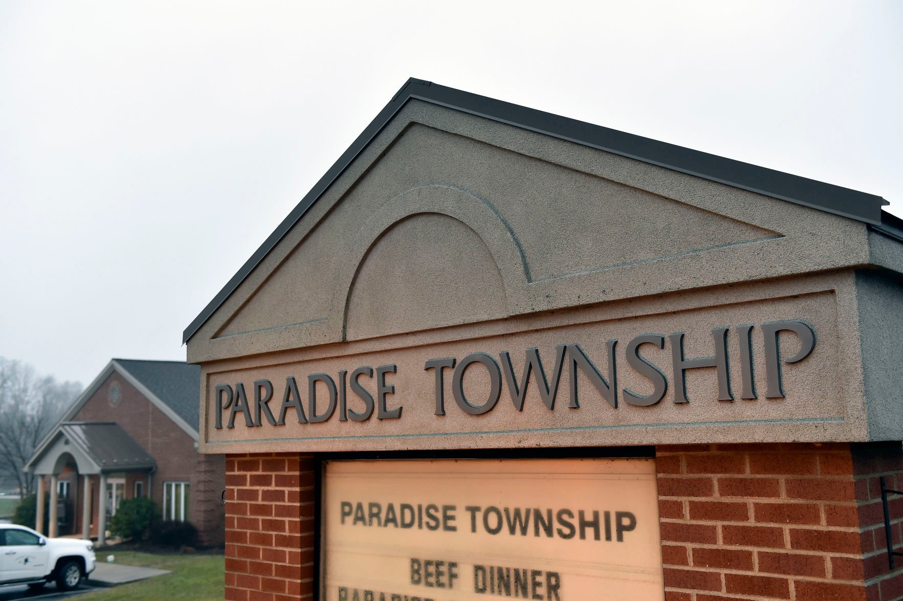 Paradise Township building sign zonepic