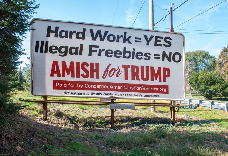 Amish billboard