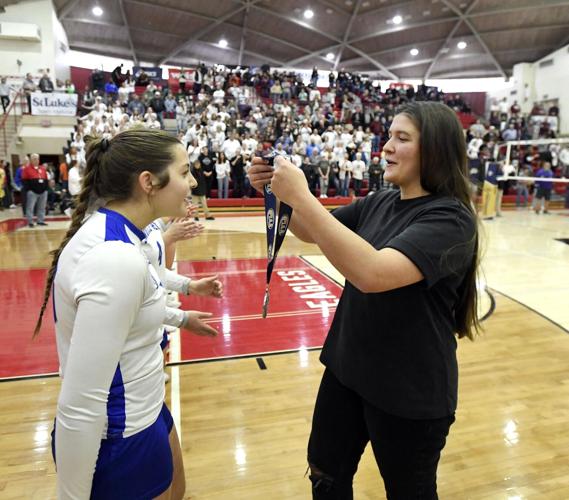 Linville Hill Christian vs. Greensburg Central Catholic - PIAA class 1A girls volleyball championships