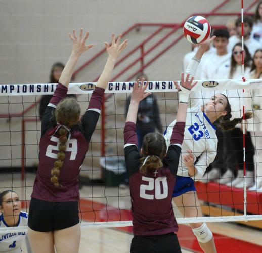 Linville Hill Christian vs. Greensburg Central Catholic - PIAA class 1A girls volleyball championships