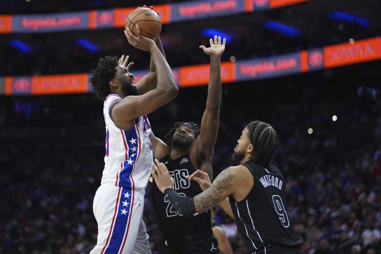 Nets 76ers Basketball