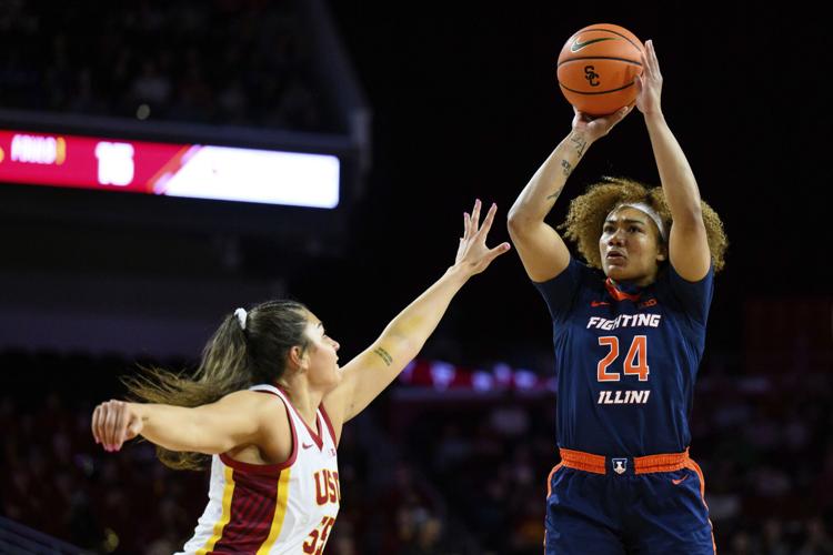 Illinois USC Basketball