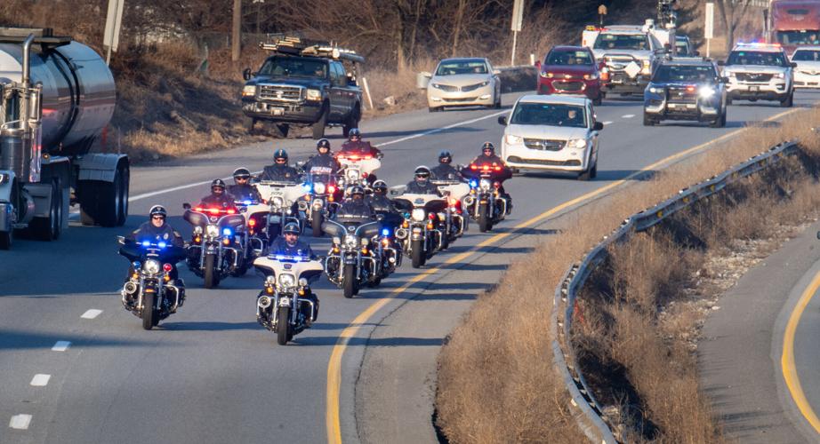 police procession