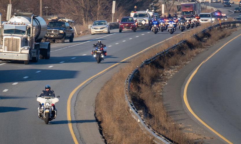 police procession