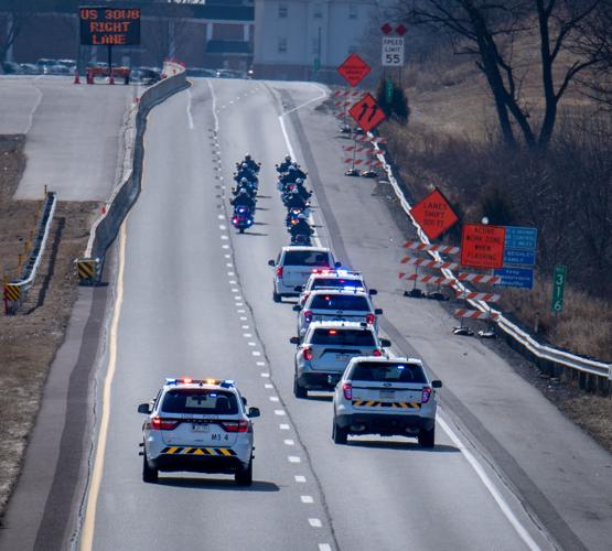 police procession