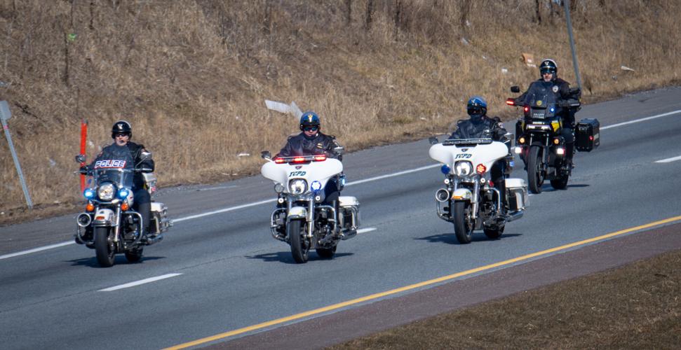 police procession