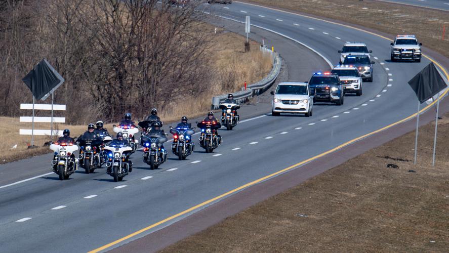 police procession